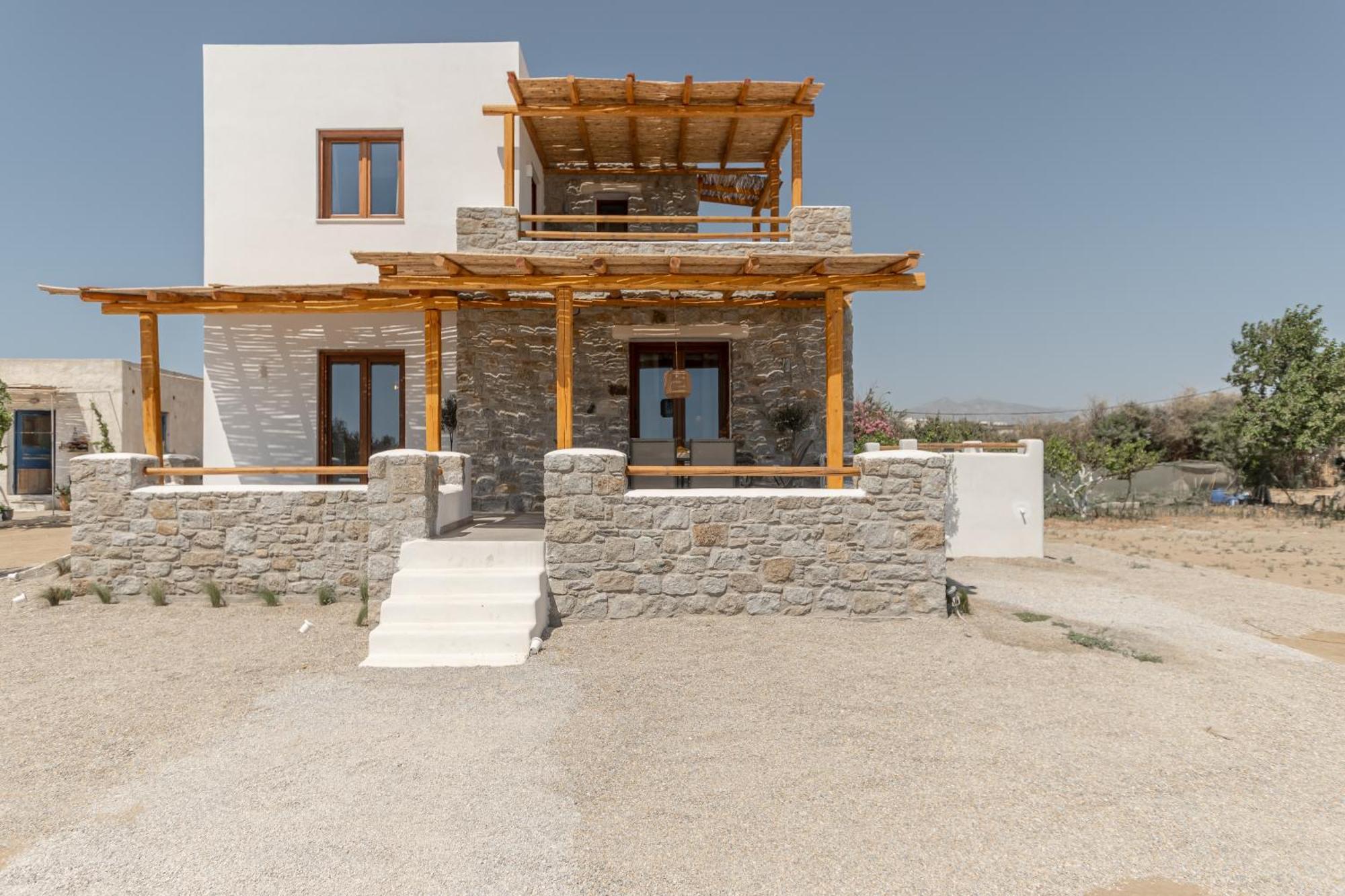 Naxos Beachwalk Villa Plaka Maragkas Exterior photo