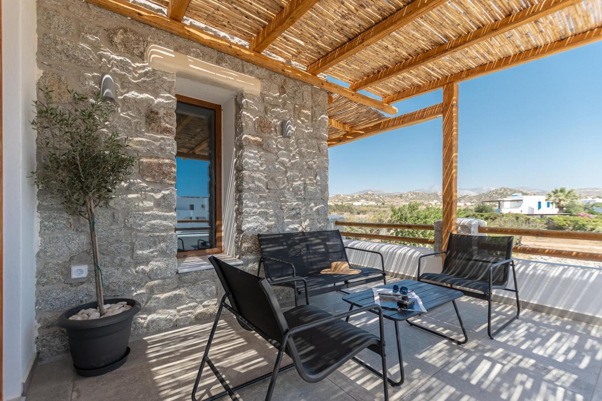 Naxos Beachwalk Villa Plaka Maragkas Exterior photo